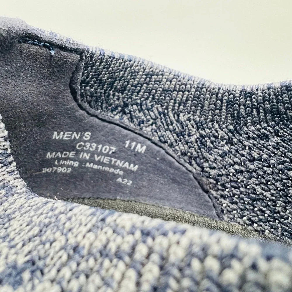 Cole Haan Shoes Men 11 Blue Knit Grand OS Stitchlite Casual Sneaker Dress Oxford